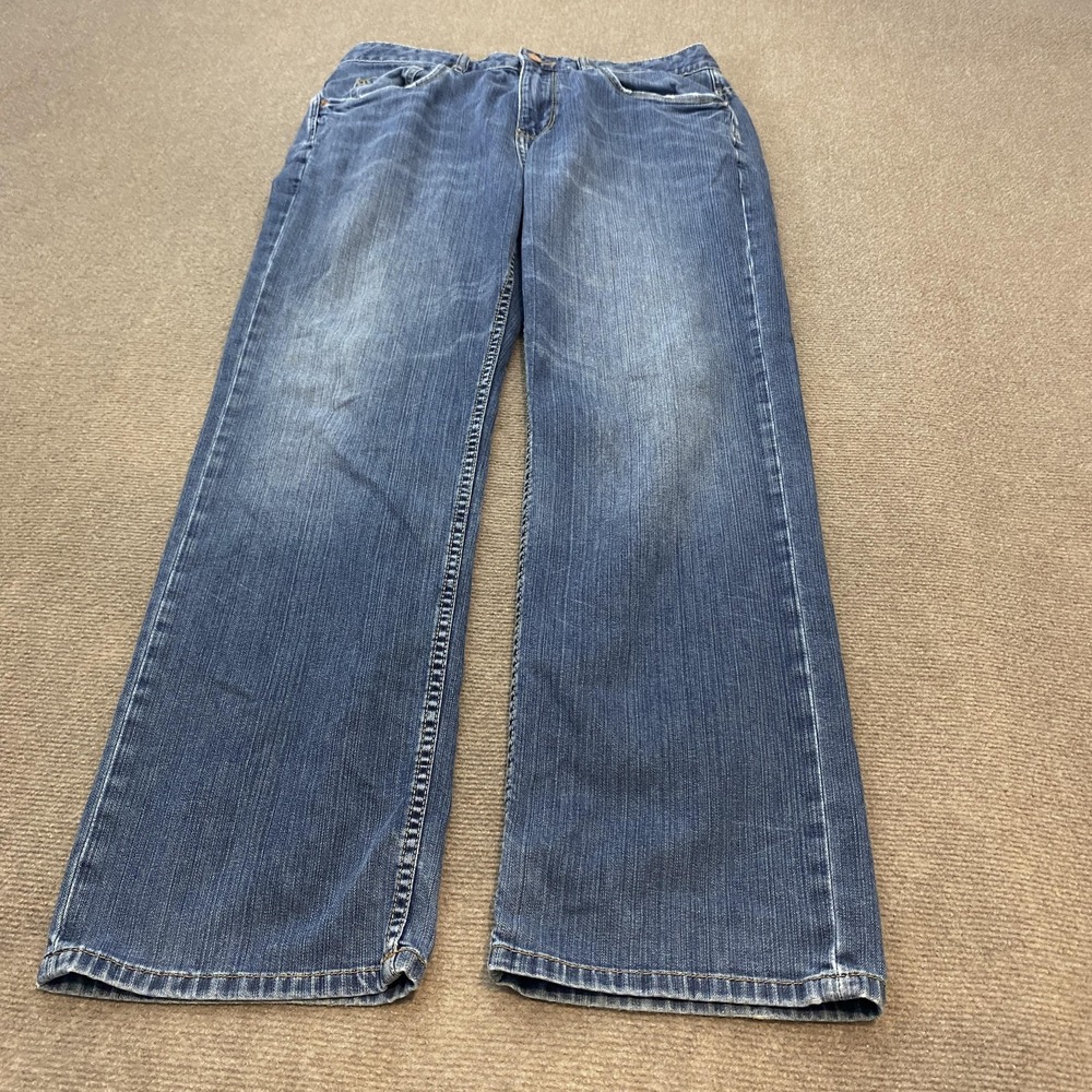 Tommy Bahama Jeans Mens 35x30 Blue Standard Straight Leg Denim Rayon Blend